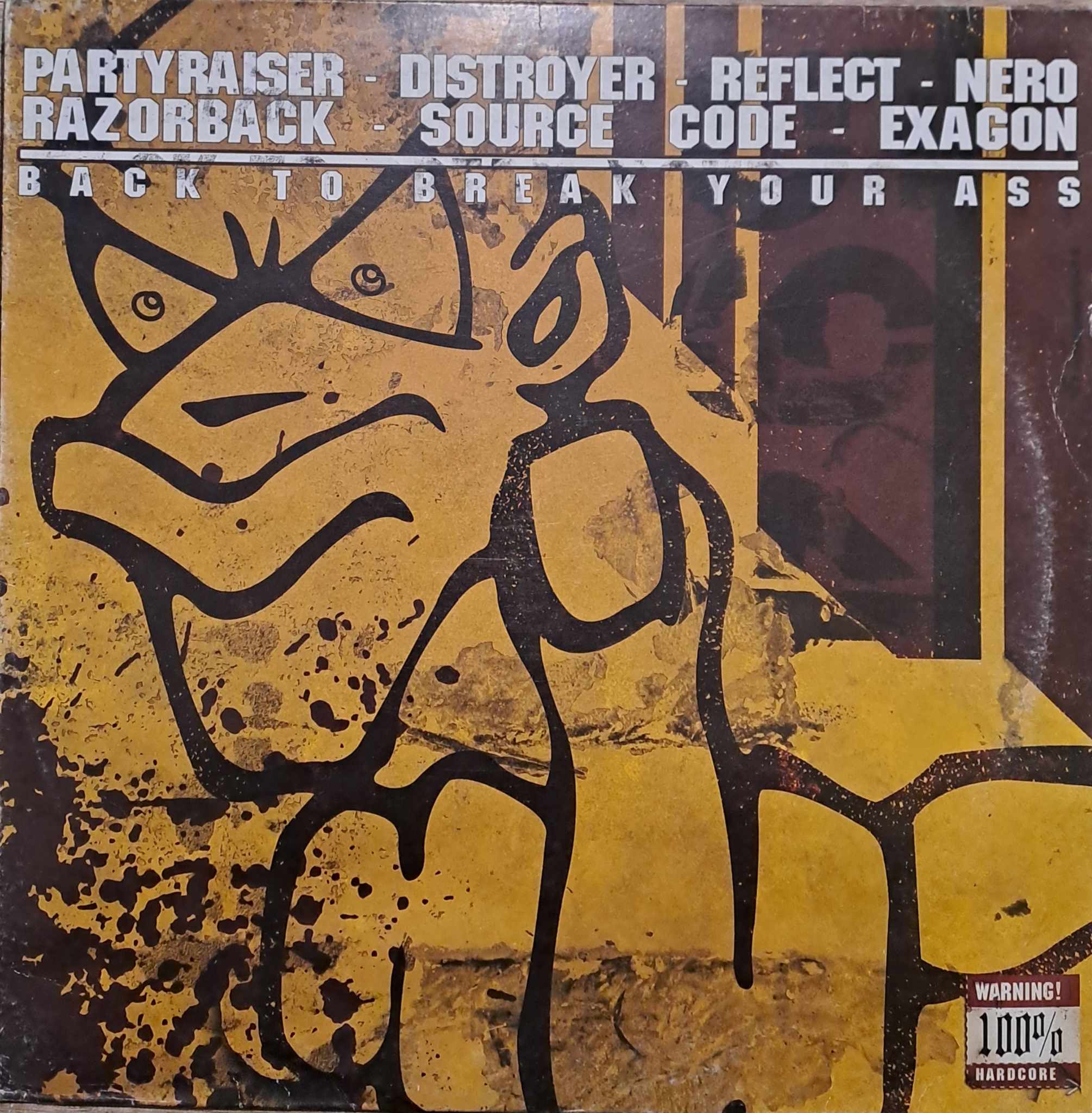 Dutch Gabber Network Records 008 - vinyle gabber